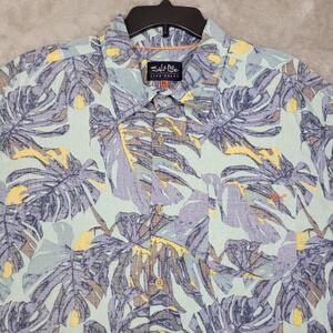Salt Life Hawaiian Shirt Men XL Multi-Colored Beach Button Up Casual